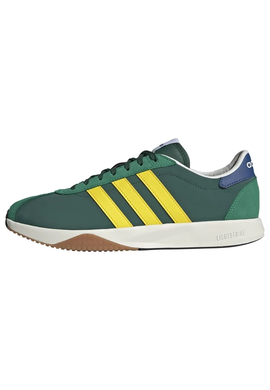 adidas Men's Run 76/26 Shoes, Collegiate Green/Yellow/Court Green, 10 UK