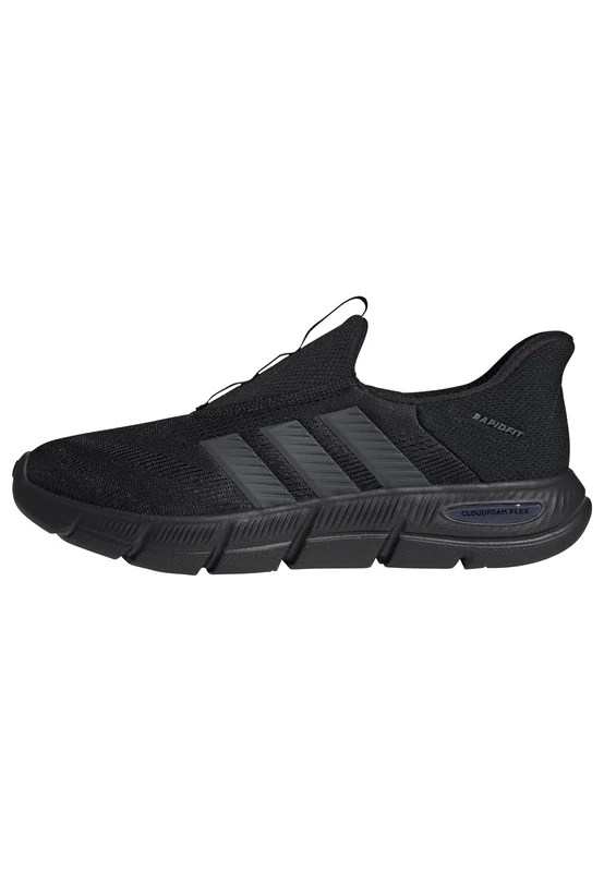 adidas Men's Cloudfoam Flex Slip ON Shoes, core Black/Grey six/core Black, 13.5 UK