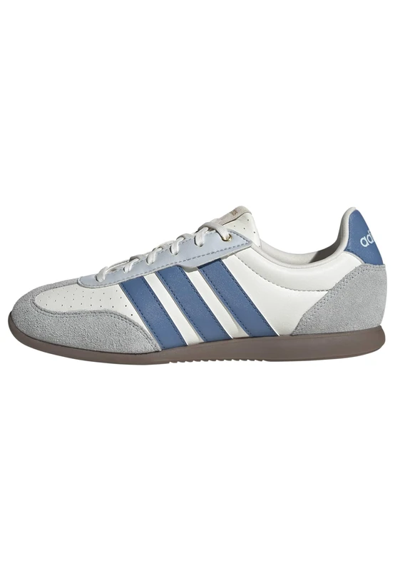 adidas Women's BARREDA LO Shoes, core White/Dusky Ink/GUM5, 6.5 UK