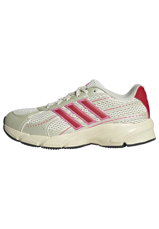 adidas Women's TECHNOCHAOS 2000 Shoes, Off White/Better Scarlet/Bliss Pink, 9.5 UK