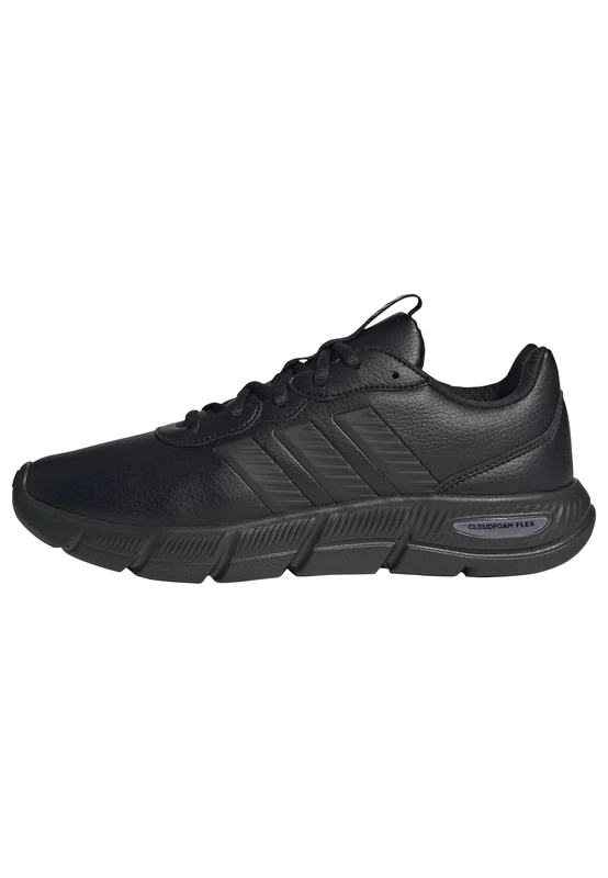 adidas Women's Cloudfoam Flex Laces Shoes, core Black/Carbon/Grey Three, 8 UK