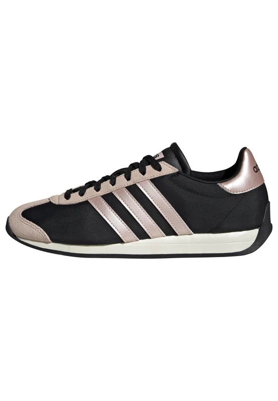 adidas Women's RUNVISTA Shoes, core Black/Sandy Pink met./Blush Pink, 6 UK