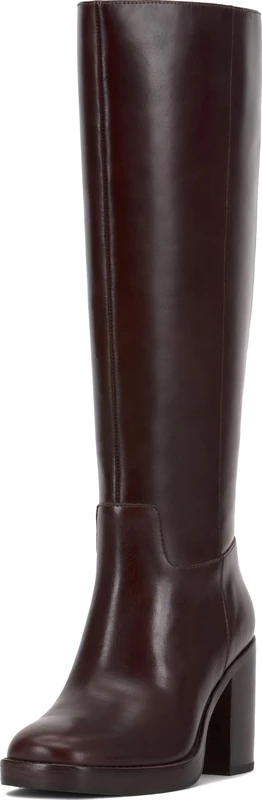 Vince Camuto Women's Gibi2 Knee High Boot, Rich Mahogany Wide Calf, 5.5 UK