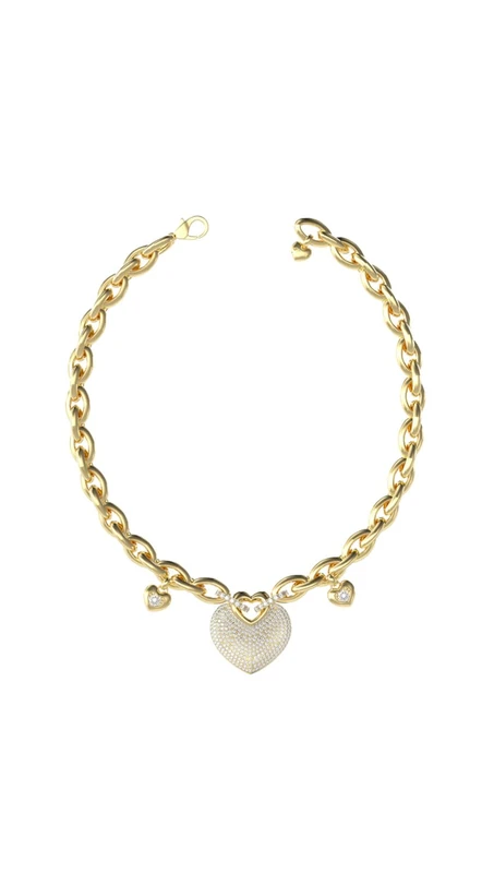COLLAR GUESS - CRAZY IN LOVE Color: Oro