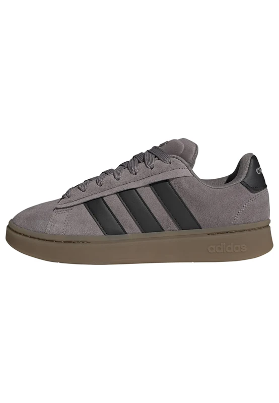 adidas Men's Grand Court Alpha 00S Shoes, Taupe Oxide/core Black/GUM5, 12 UK