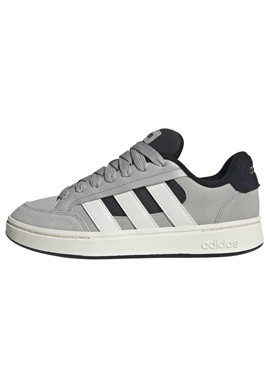 adidas Men's Grand Court Alpha Shoes, Grey Two/Core White/Core Black, 12 UK