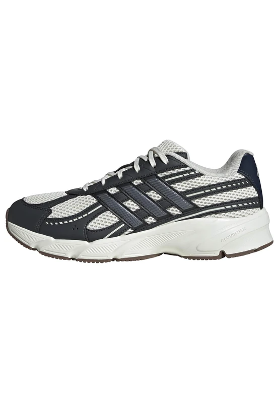 adidas Men's TECHNOCHAOS 2000 Shoes, Off White/Trace Grey met./Dark Blue, 10 UK
