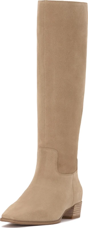 Vince Camuto Women's Pavla2 Knee High Boot, Tortilla Suede Wide Calf, 3 UK