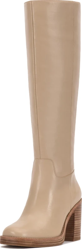 Vince Camuto Women's Gibi4 Knee High Boot, Soft Buff Extra Wide Calf, 2.5 UK