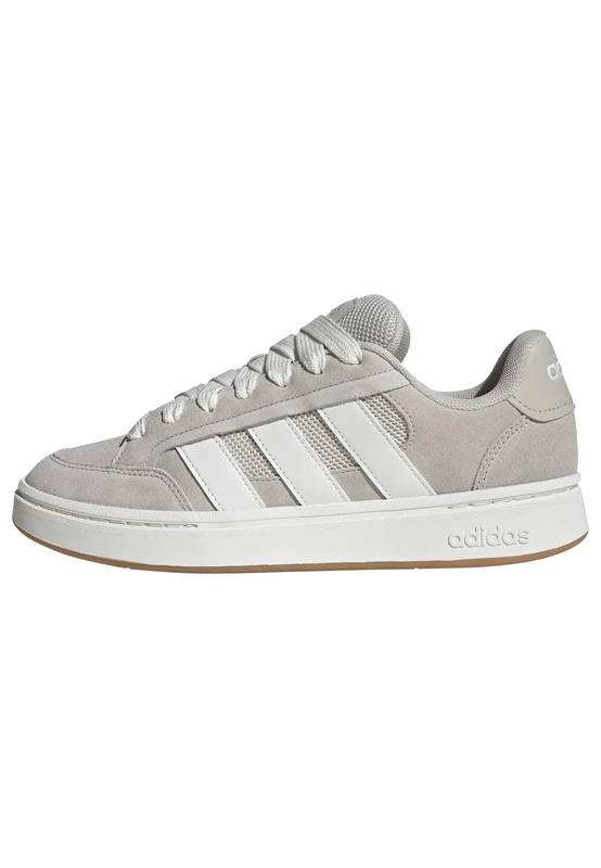 adidas Men's Grand Court Alpha Shoes, Wonder Alumina/core White/Gum 3, 3.5 UK