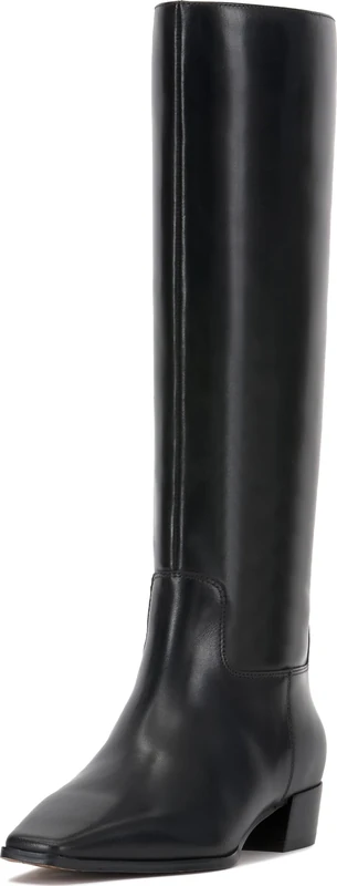 Vince Camuto Women's Pavla2 Knee High Boot, Black Wide Calf, 7 UK