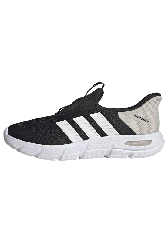 adidas Women's Cloudfoam Flex Slip ON Shoes, core Black/FTWR White/Wonder Alumina, 7.5 UK