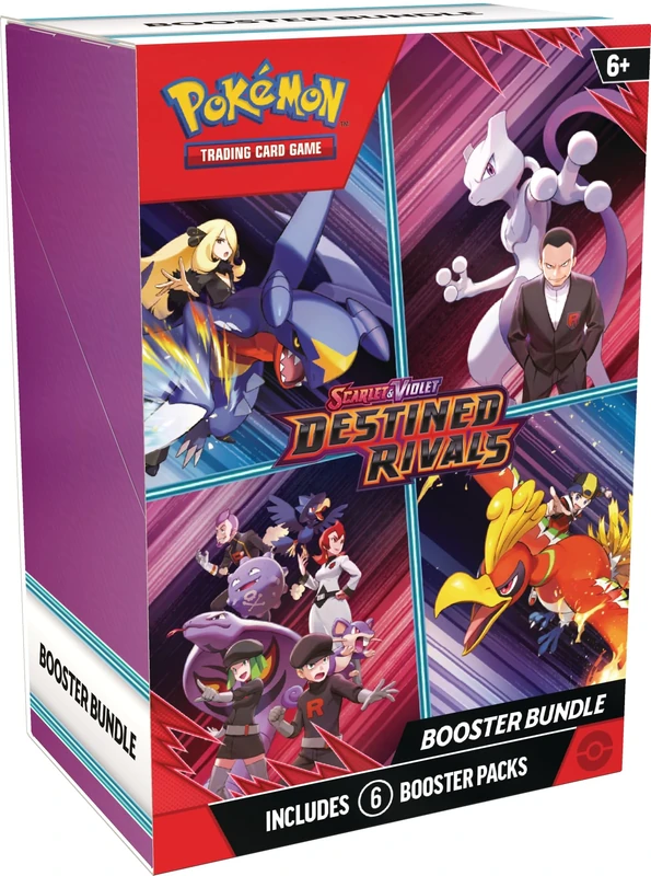 Pokémon TCG: Scarlet & Violet—Destined Rivals Booster Bundle (6 Booster Packs)