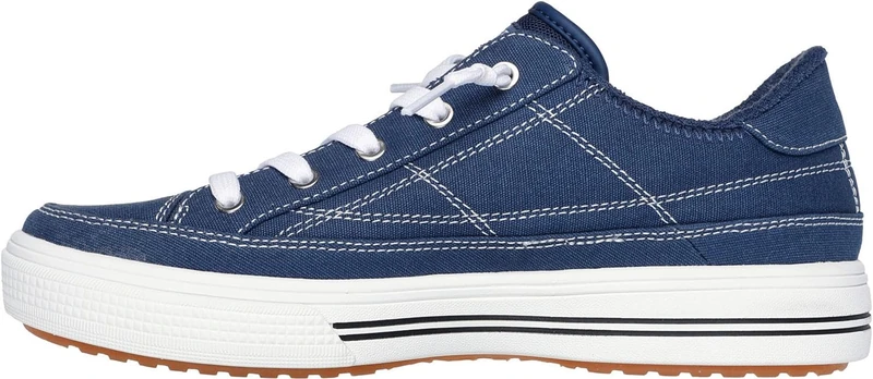 Skechers Women's Arch Fit Arcade-Arcata Sneaker, Navy, 6.5 UK