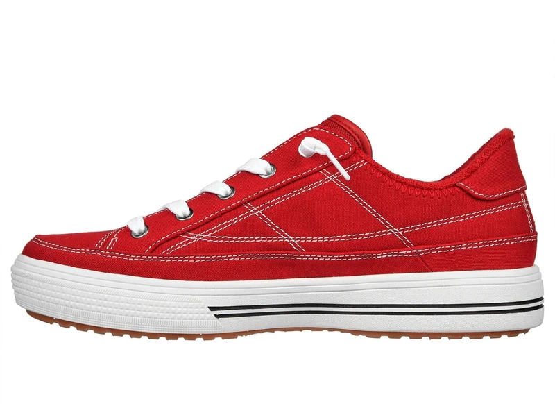 Skechers Women's Arch Fit Arcade - Arcata Trainers, Red Excursion Plain Getaway Solids, 40 EU Weit