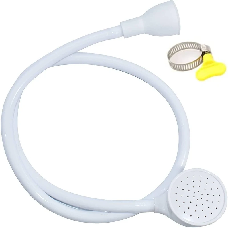 suzmei 43in Tap Shower Hose - Portable Spray for Sink, Pet & Baby