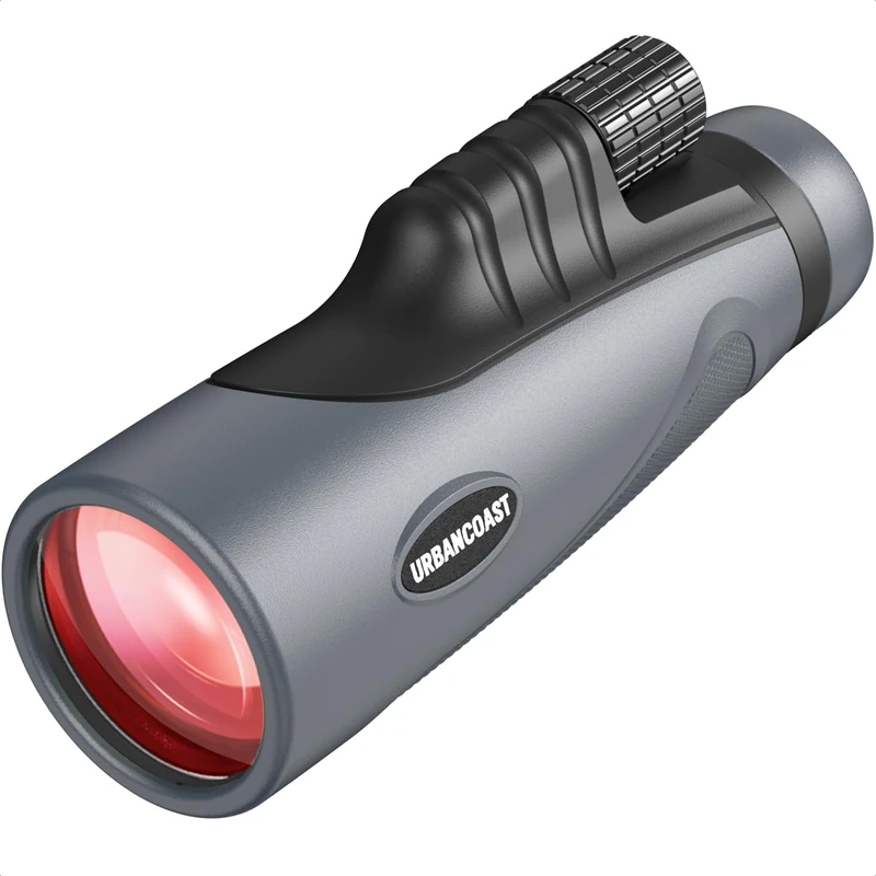 15X54 Monocular Telescope for Adults High Powered - Waterproof, BAK4 Prism, FMC Lens, Compact & Lightweight for Bird Watching, Hunting, Hiking, Travel & Outdoor Adventure (Lighthouse Gray)
