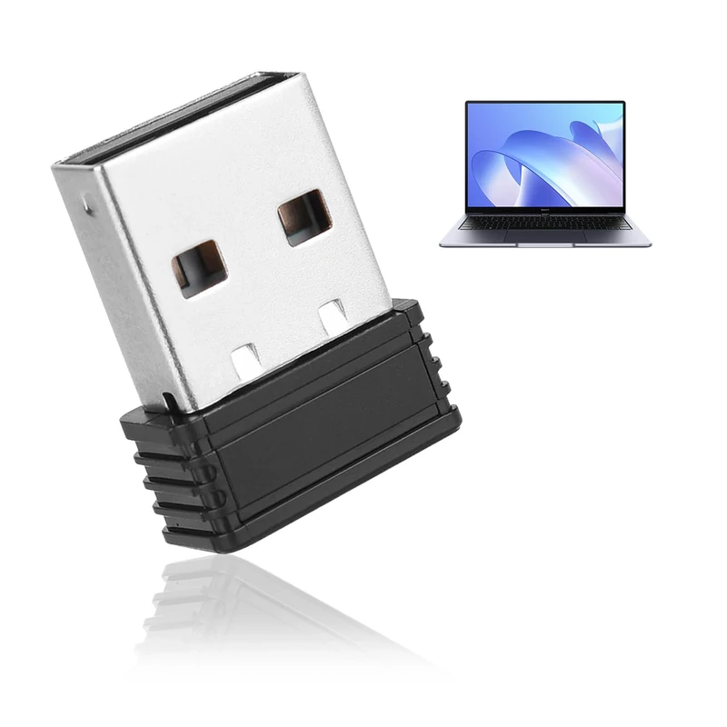 1 Pcs Mouse Jiggler Undetectable,Driver-Free Mouse Movement Simulator,USBMouse Mover Jiggler NO Software Required,No Software Plug-and-Play,Prevent Laptop Entering Sleep For Keep Computer Awake(Black)