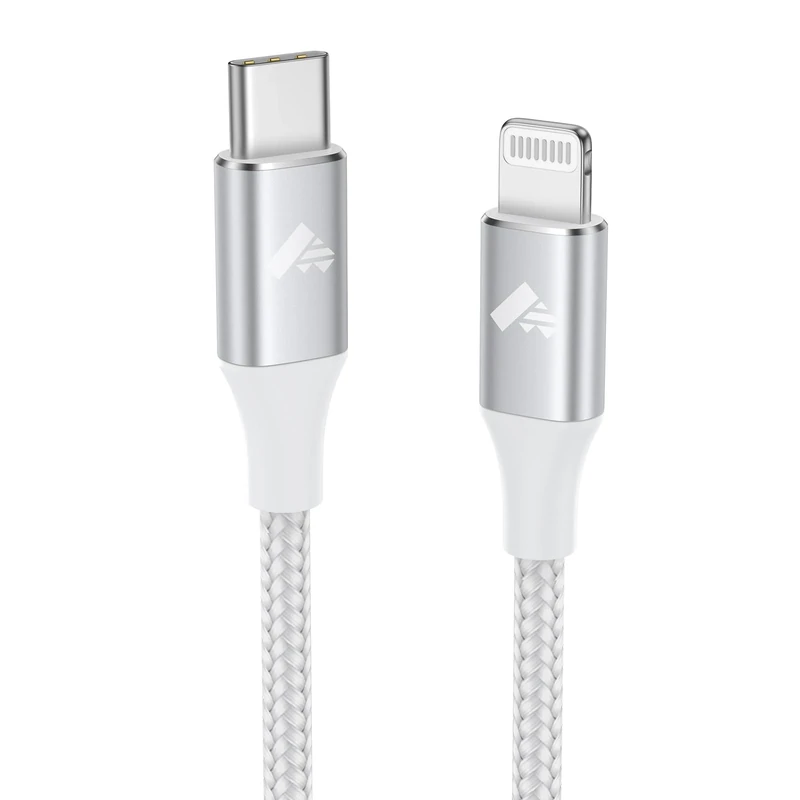 Aioneus USB C to Lightning Cable 1M [MFi Certified] USB C iPhone Charger Cable PD Fast USB-C to Lightning Cable Braided Type C Charging Cable Lead for iPhone 14 13 12 11 Pro Max Mini X XS XR 8 8Plus