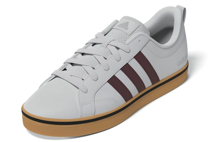 adidas Men's Vs Pace 2.0 Shoes, Grey One/Shadow Red/Gum 3, 5.5 UK