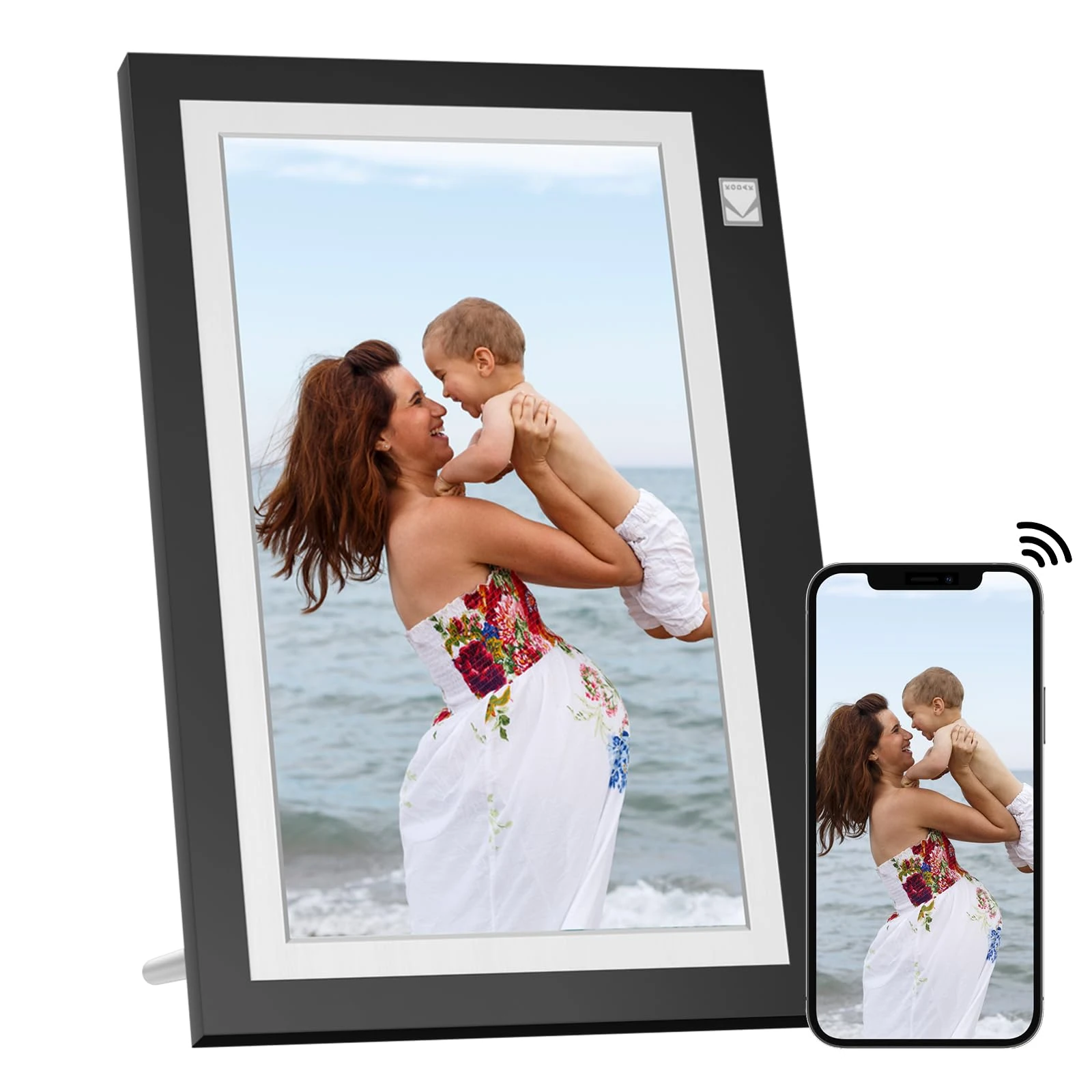 WiFi Digital Picture Frame, HD 1366 x 768 KODAK Touch Electronic Picture Frame, 11.6 Inches, Intelligent Electronic Picture Frame with 32 GB Memory