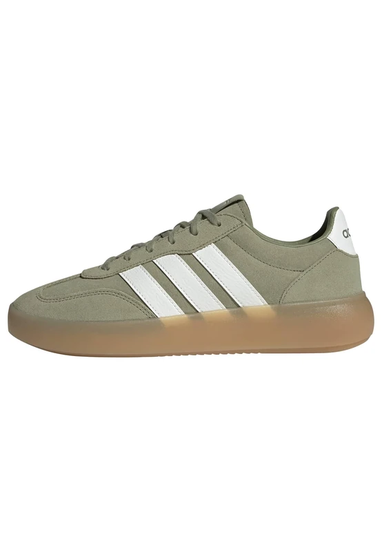 adidas Men's BARREDA Decode Shoes, Tent Green/Off White/Gum 3, 12 UK