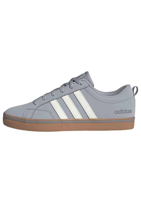 adidas Men's Vs Pace 2.0 Shoes, Halo Silver/Off White/Gum10, 5.5 UK
