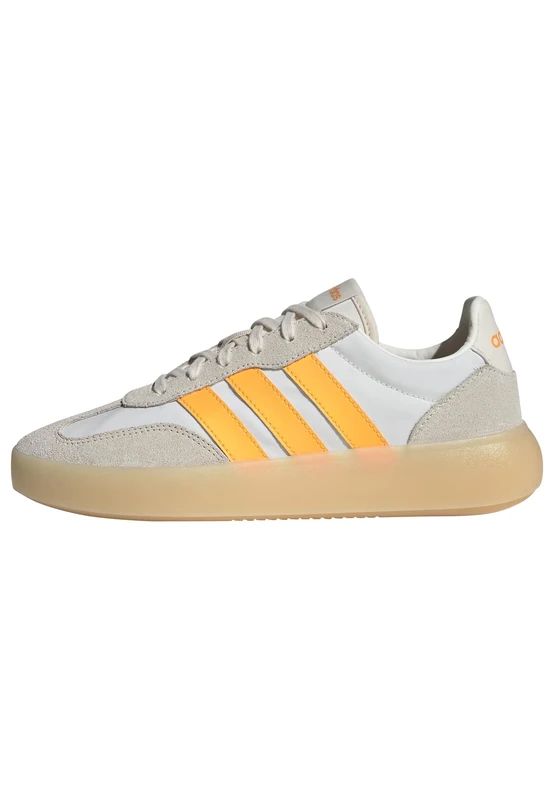adidas Women's BARREDA Decode Shoes, Off White/Lucid Tangerine/Wonder White, 5 UK