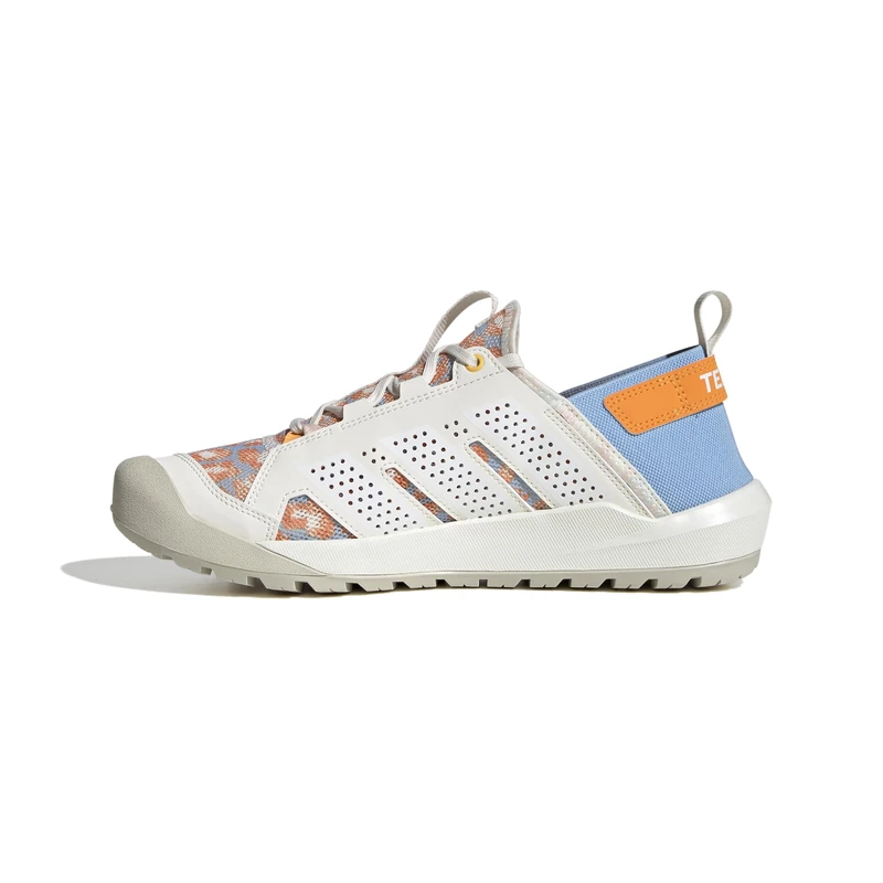 adidas Unisex Terrex Daroga Climacool Hiking Shoe, Off White/FTWR White/Glow Blue, 9 UK