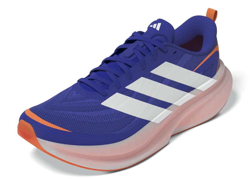 adidas Men's Supernova Glide Running Shoes, Lucid Blue/FTWR White/semi Lucid Blue, 8.5 UK