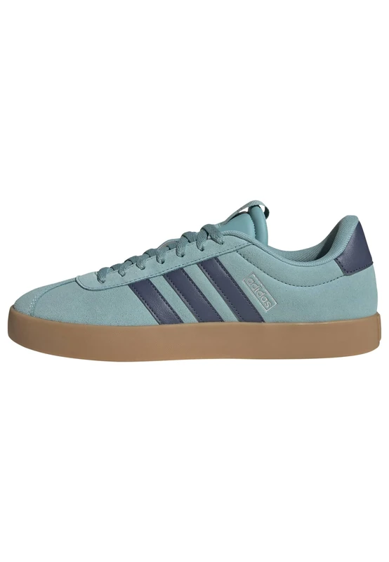 adidas Men's VL Court 3.0 Shoes - Mint/Preloved Ink - Size 11 UK