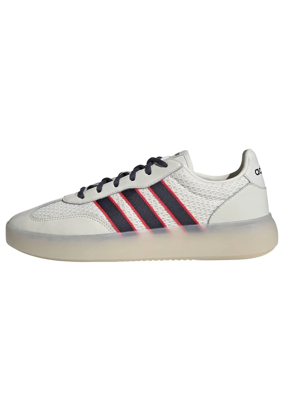 adidas Men's BARREDA Decode Shoes, Off White/Shadow Navy/Lucid red, 8.5 UK