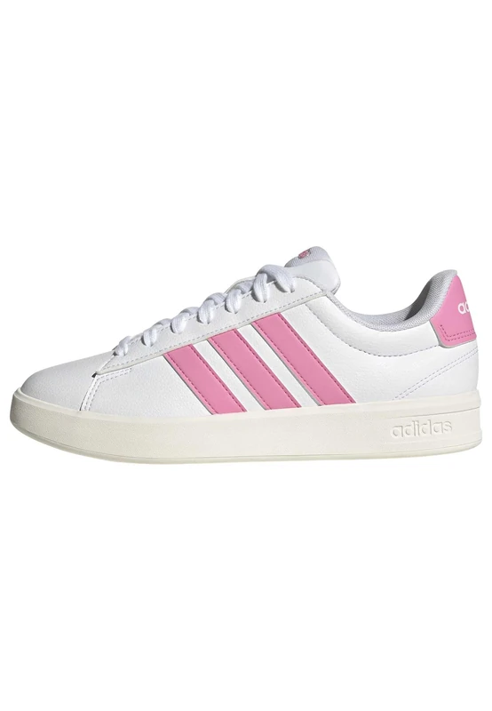 adidas Women's Grand Court 3.0 Shoes, FTWR White/Bliss Pink/core White, 3.5 UK