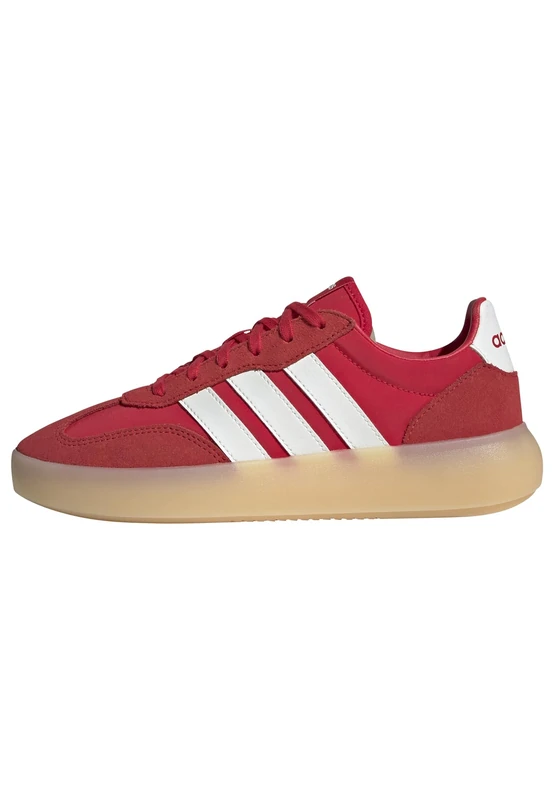 adidas Women's BARREDA Decode Shoes, Pure Ruby/Off White/Orange Tint, 4.5 UK