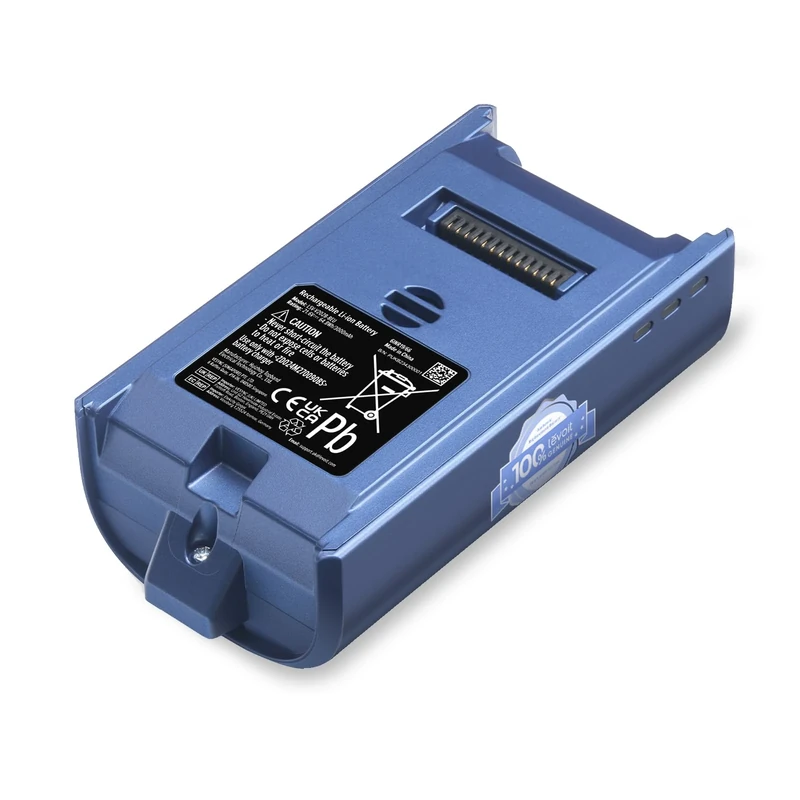Levoit LSV-V202B-BUK 3000mAh Lithium Replacement Battery for Cordless Vacuum Cleaner LVAC-300, Runtime from 10 to 60 minutes (60min on low setting), blue