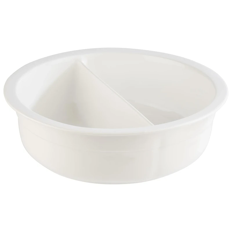 APS Orbit 82212 Porcelain Insert Diameter 29.5 cm Height 9 cm 2.8 Litres Suitable for Chafing Dish Orbit