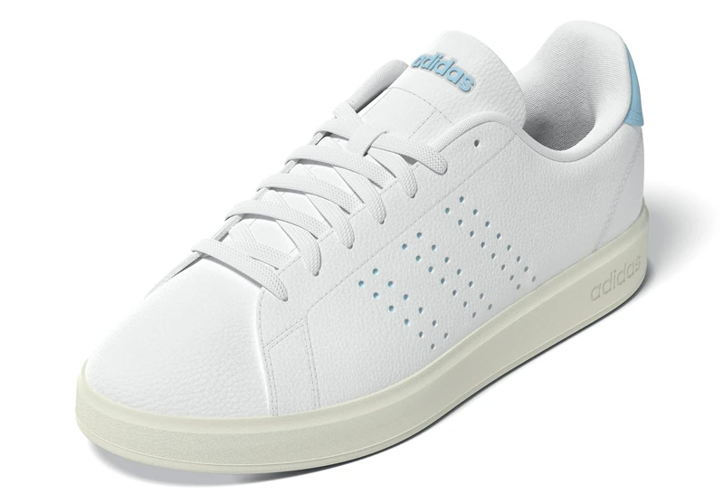 adidas Women's Advantage 2.0 Shoes, FTWR White/Icey Blue/Off White, 5 UK