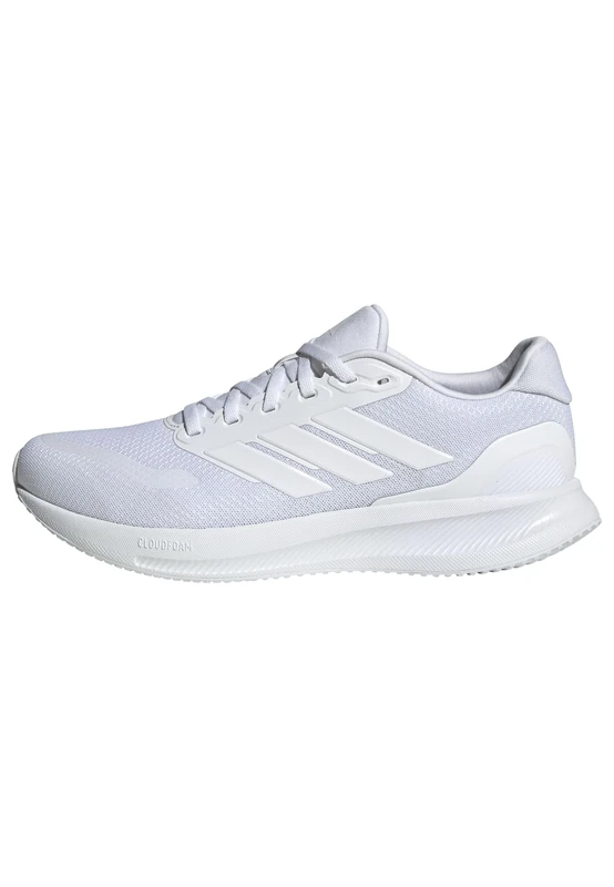 adidas Men's Runfalcon 5 Wide Running Shoes, FTWR White/FTWR White/core Black, 9.5 UK