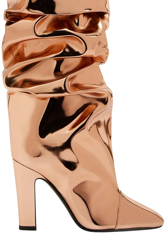 Giuseppe Zanotti The Mary Boot - Rose Gold - Size 6