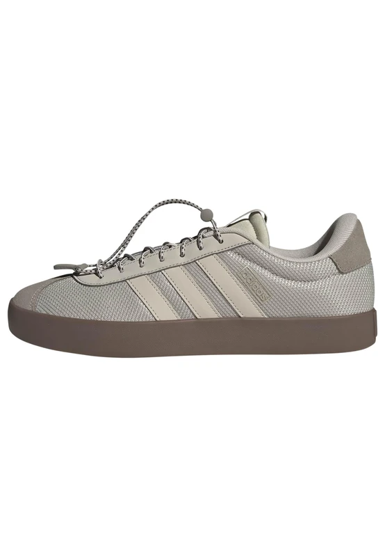 adidas Men's VL Court 3.0 Shoes, Wonder Alumina/Alumina/GUM5, 7.5 UK