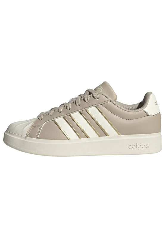 adidas Women's STREETTALK Shoes, Wonder Beige/Off White/Gold met., 9 UK