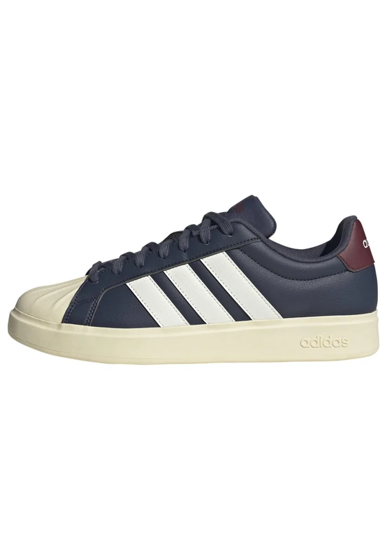 adidas Men's STREETTALK Shoes, Shadow Navy/Off White/Shadow red, 12 UK