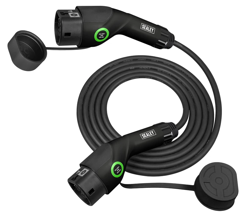 Sealey, 5m 32A (7.4KW) 1PH Type 2 to Type 2 EV Charging Cable – EVCC227KW