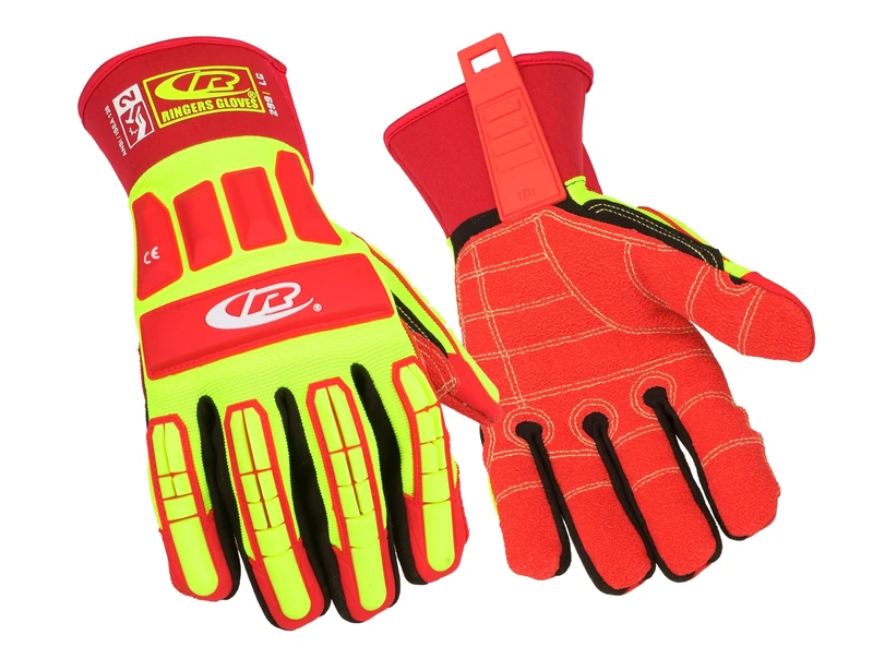 Ansell Ringers R299 Safety Work Gloves Mechanical Protection, Size 13 (4XL), (5 Pairs)