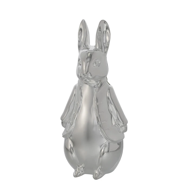 Beatrix Potter Silver Plated Money Bank