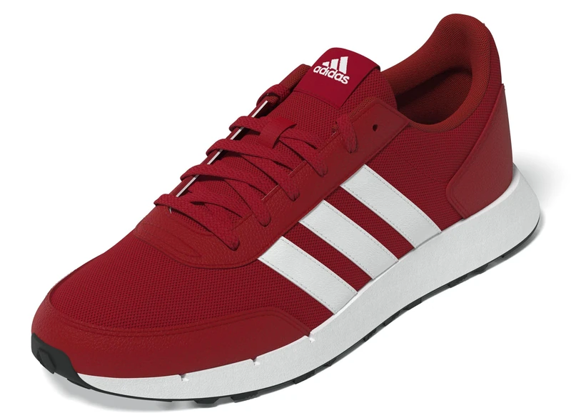 adidas Unisex Run 50s Shoes, Better Scarlet/FTWR White/core Black, 7 UK