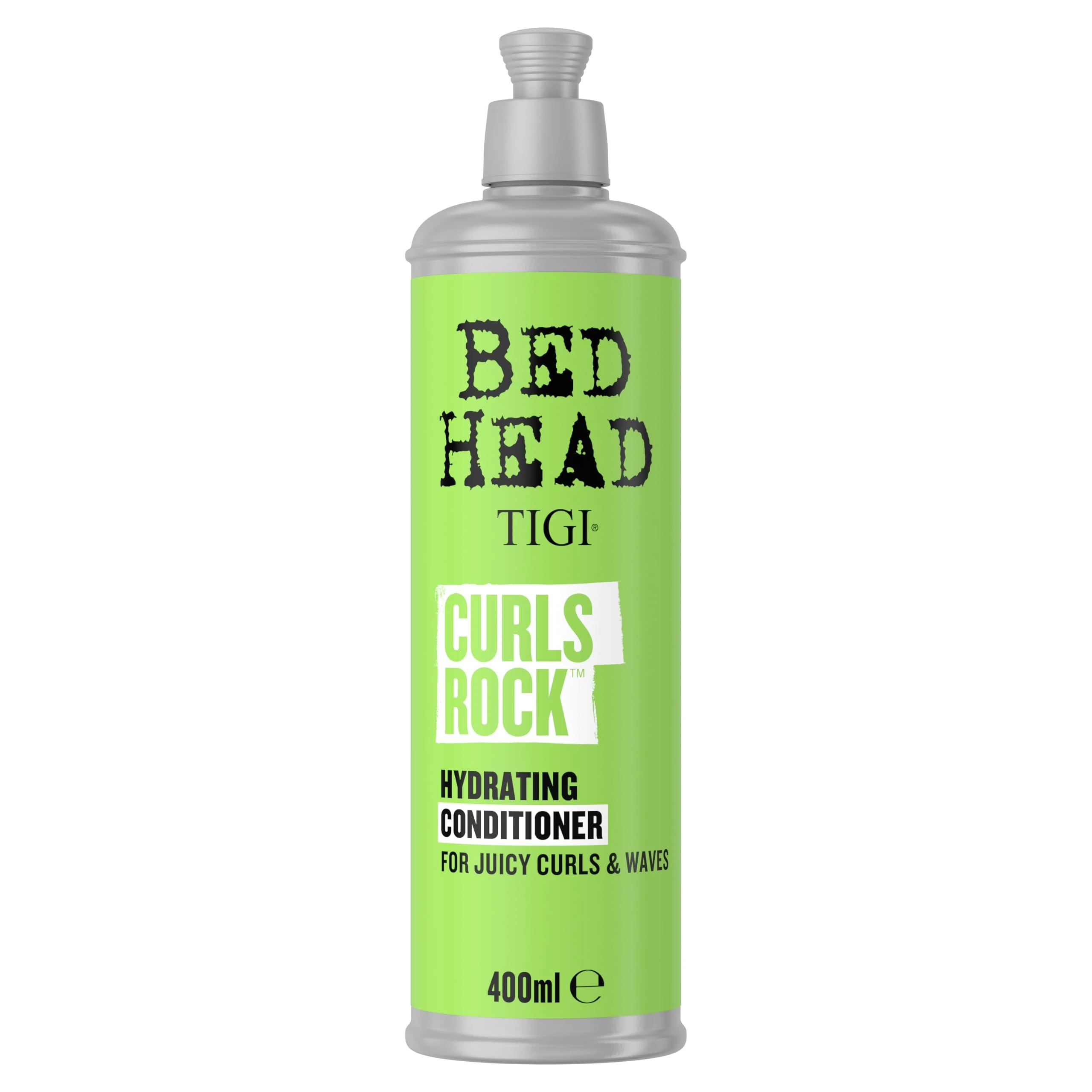 Bed Head by TIGI Curls Rock Hydrating Conditioner – Deep Moisturising Hair Care for Curly & Wavy Hair, Control Frizz with the Ultimate Curl Defining Moisturising Treatment for Thick, Glossy, Volume