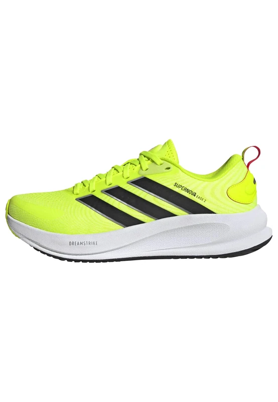 adidas Men's Supernova Ease 2 Running Shoes, Lucid Lemon/core Black/Lucid red, 11 UK