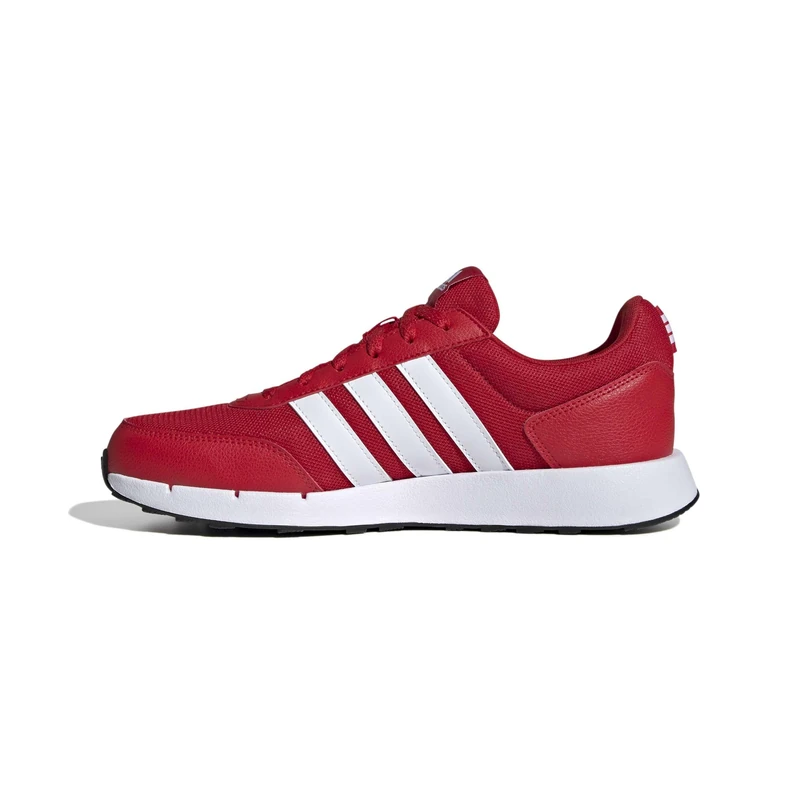 adidas Unisex Run 50s Shoes, Better Scarlet/FTWR White/core Black, 8 UK
