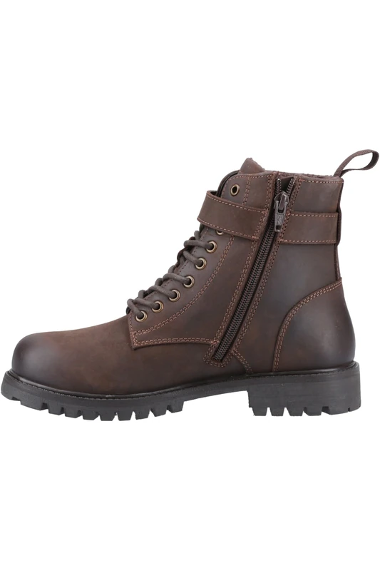 Hush Puppies Female Wanda Lace Boot, Brown, 7